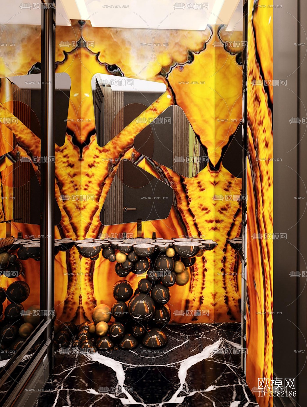 现代别墅效果图下载（渲染图8）