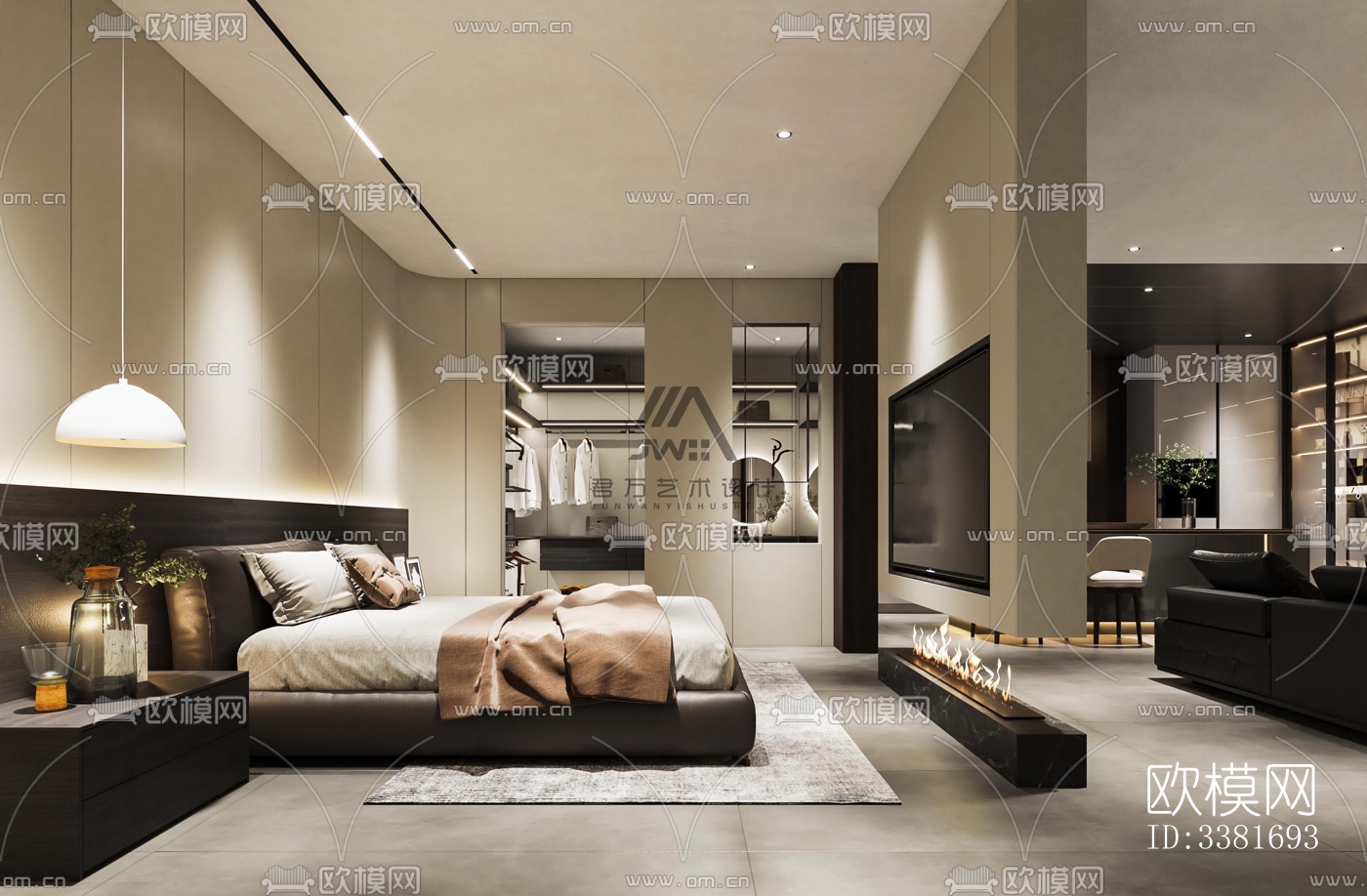 现代别墅效果图下载（渲染图11）