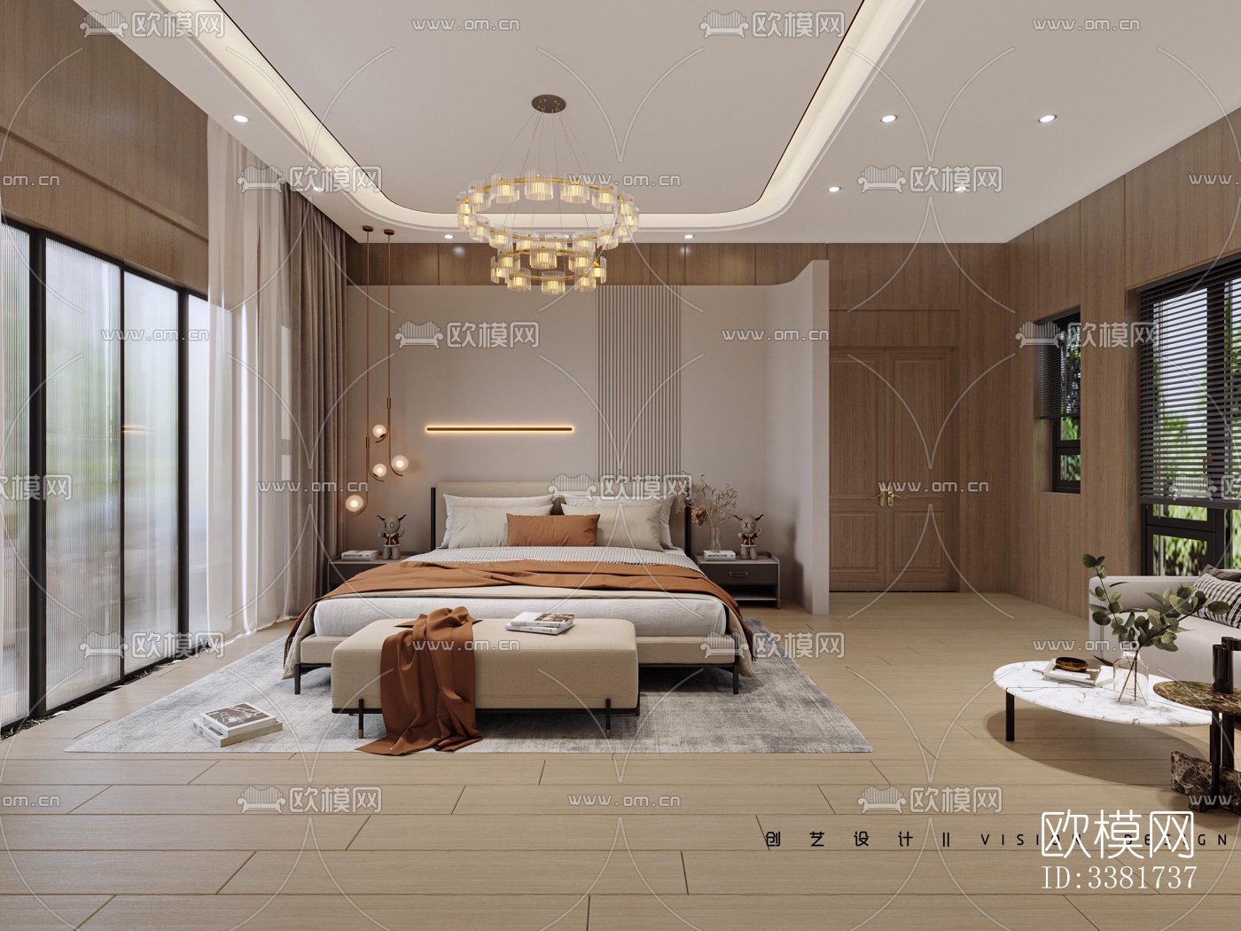 现代别墅效果图下载（渲染图2）