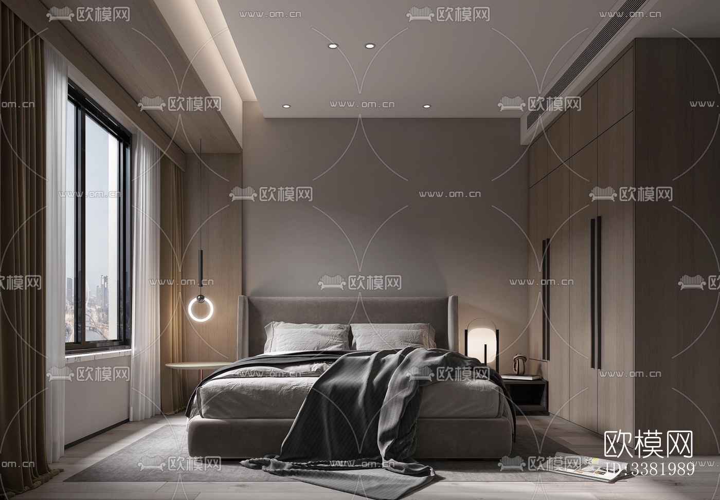 现代别墅效果图下载（渲染图3）