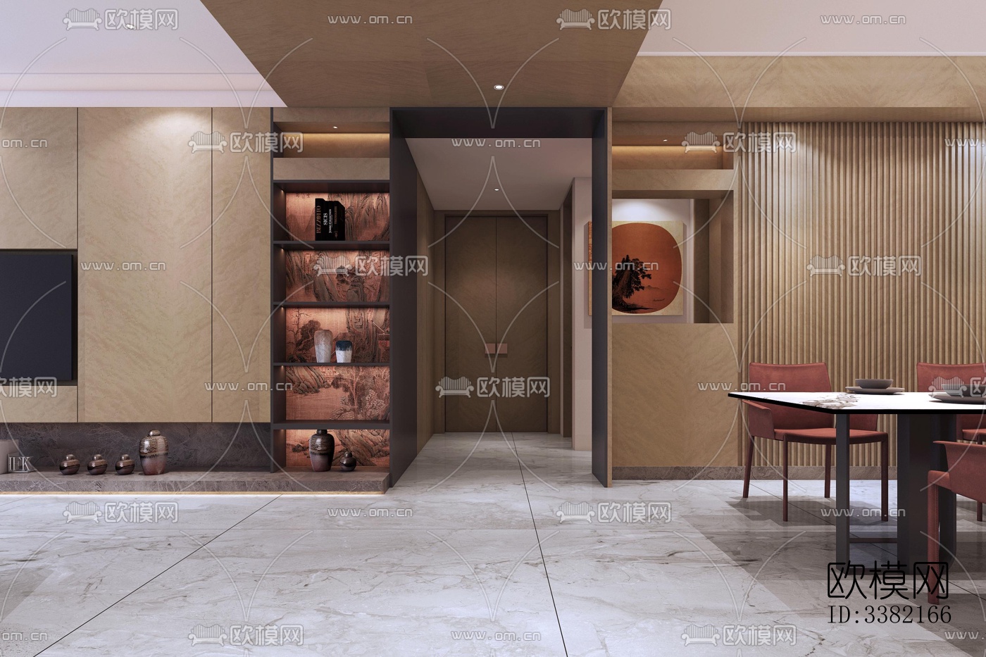 现代别墅效果图下载（渲染图12）