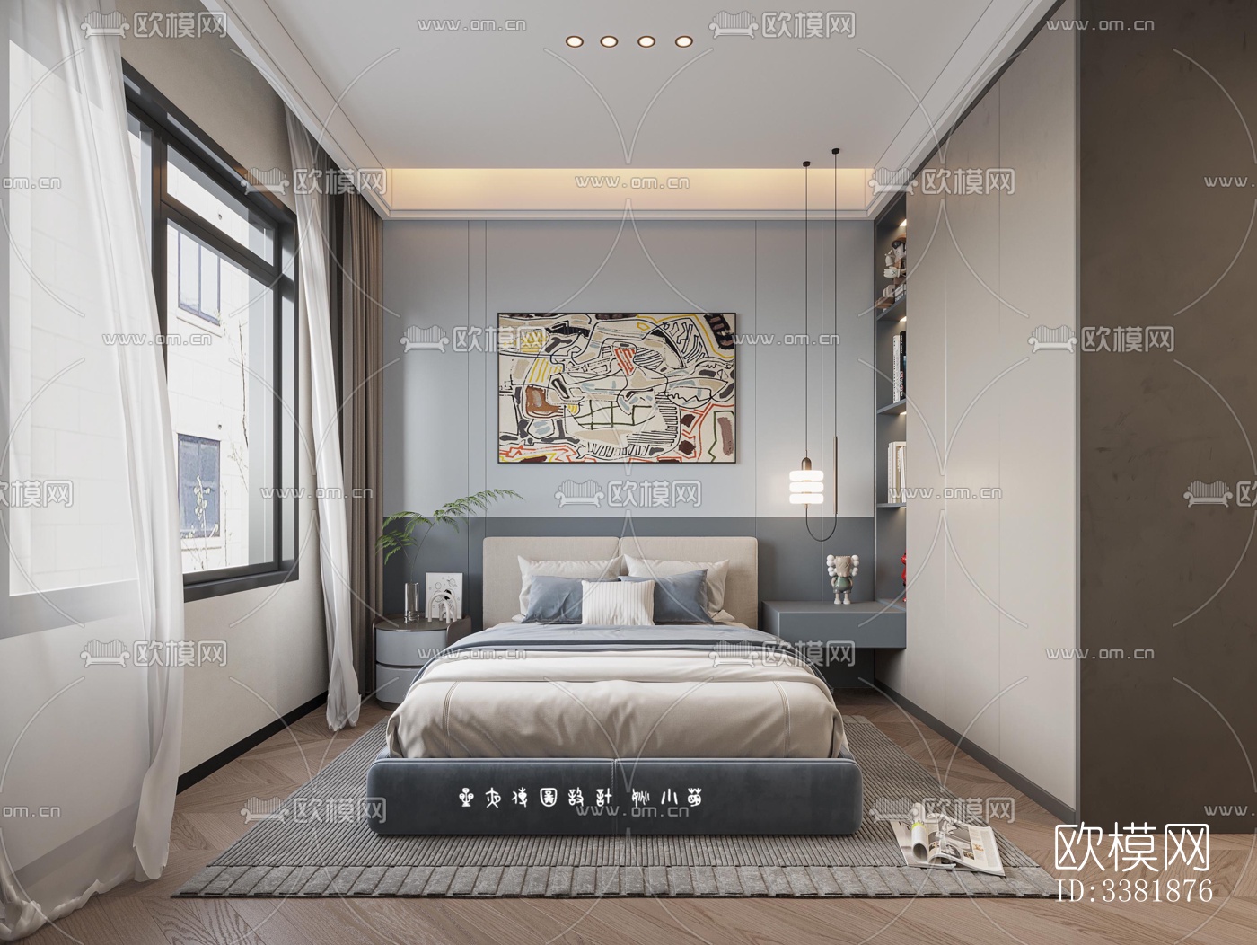 现代别墅效果图下载（渲染图6）