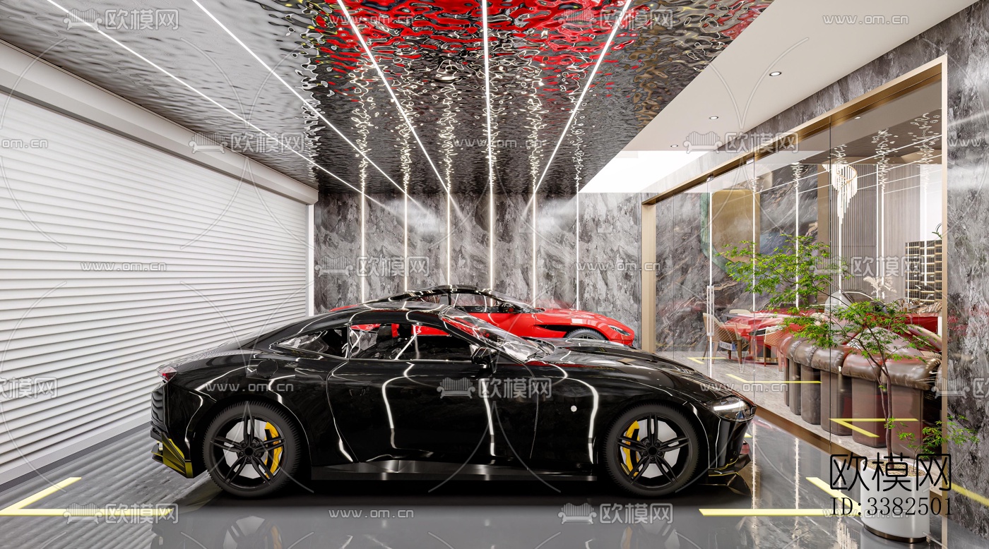 现代别墅效果图下载（渲染图2）