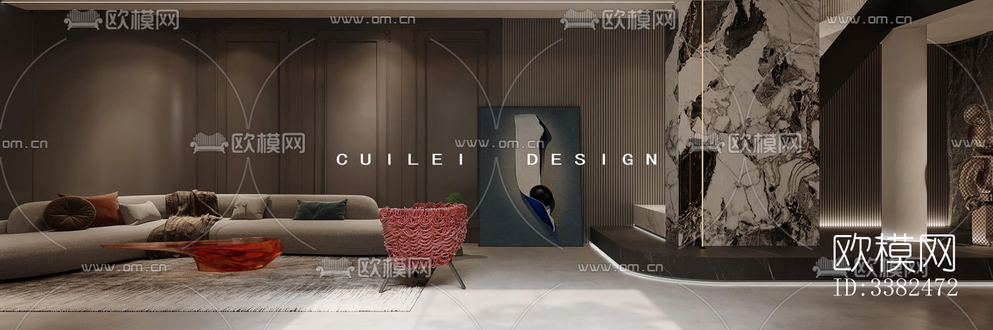 现代别墅效果图下载（渲染图10）