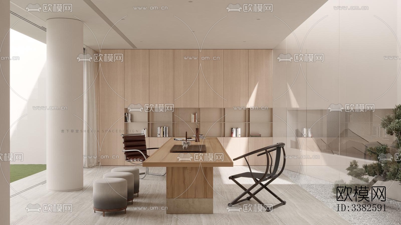 现代别墅效果图下载（渲染图11）