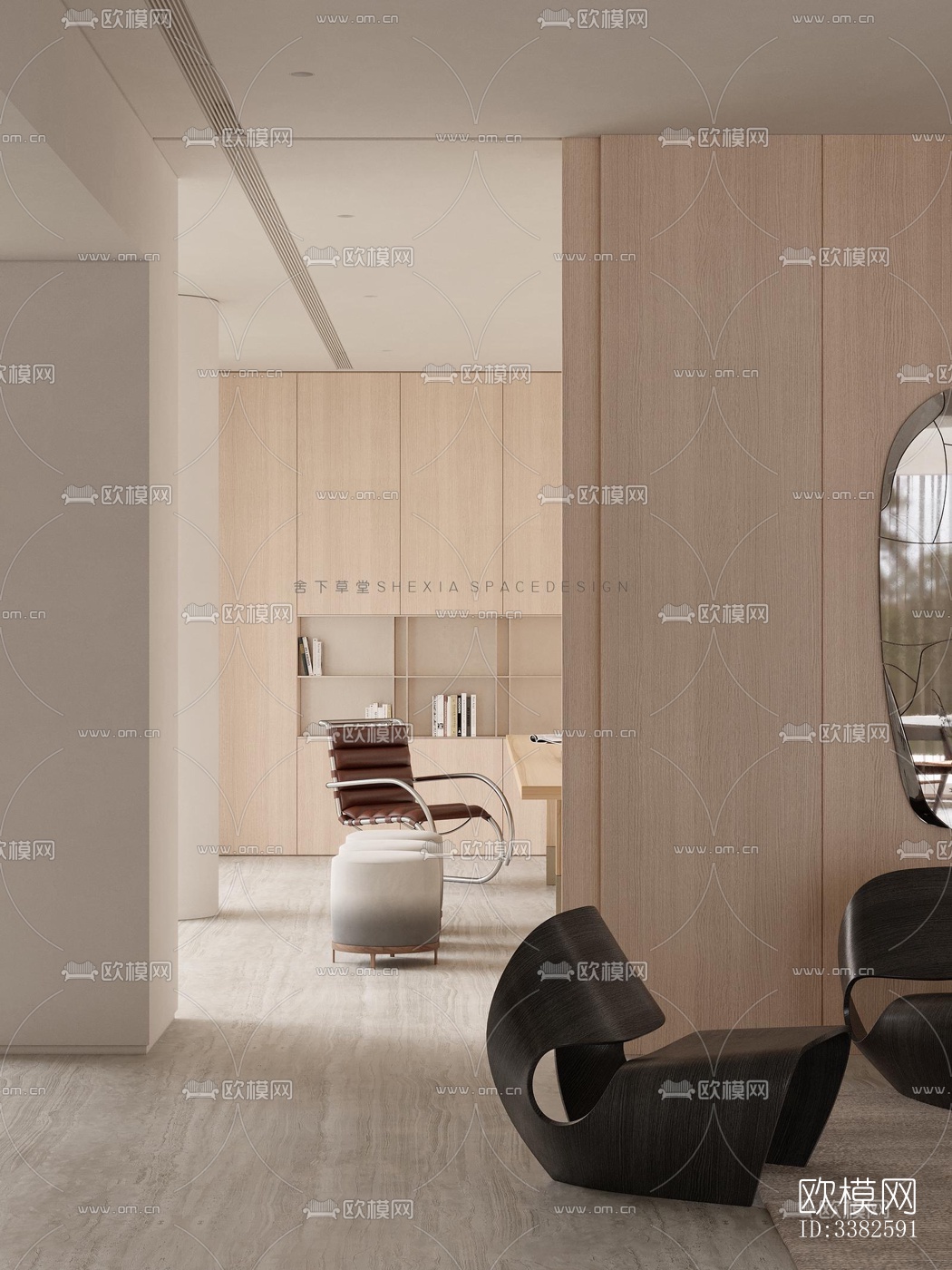 现代别墅效果图下载（渲染图6）