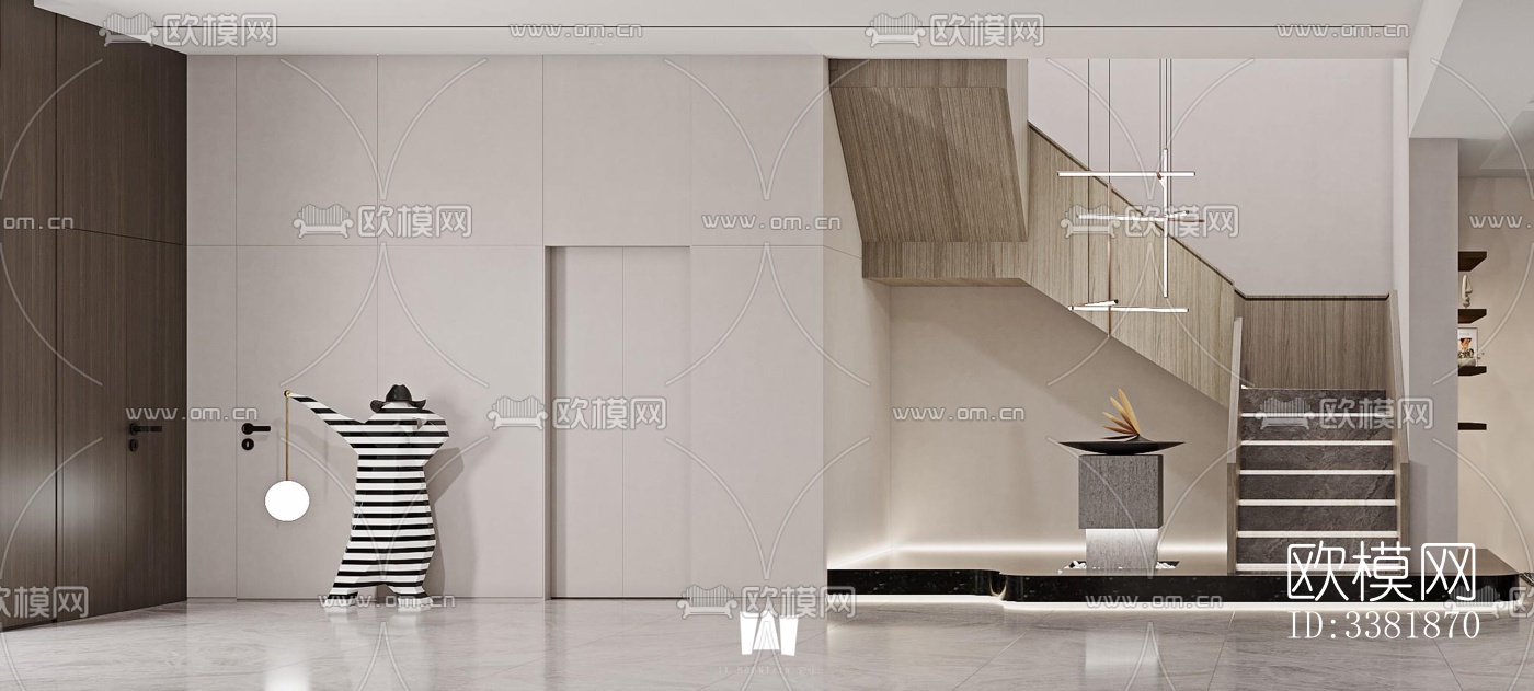 现代别墅效果图下载（渲染图10）