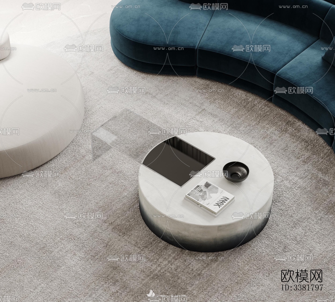 现代别墅效果图下载（渲染图2）