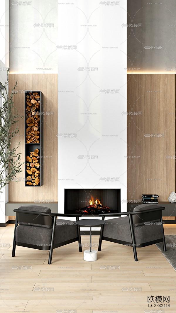 现代别墅效果图下载（渲染图14）