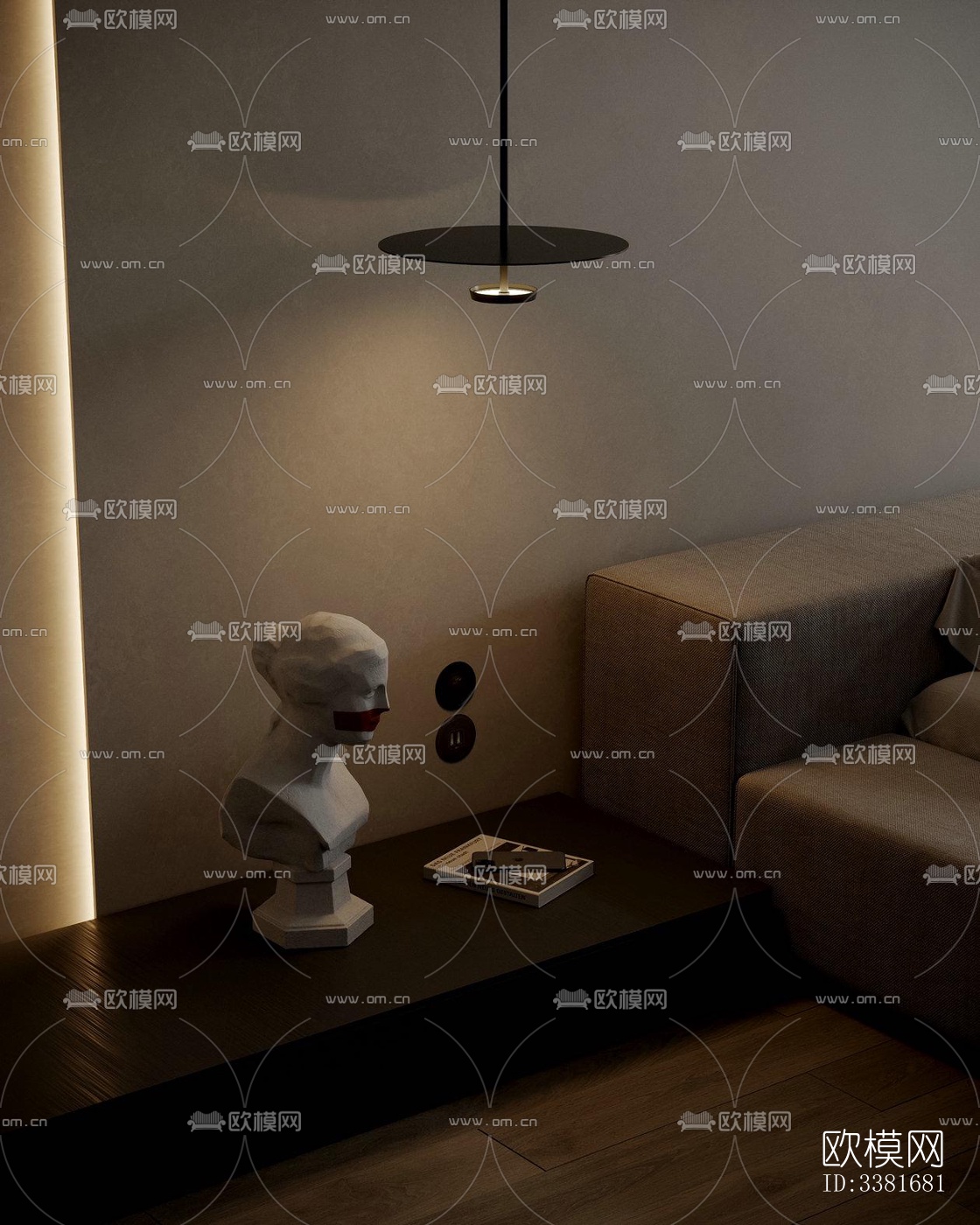 现代别墅效果图下载（渲染图6）