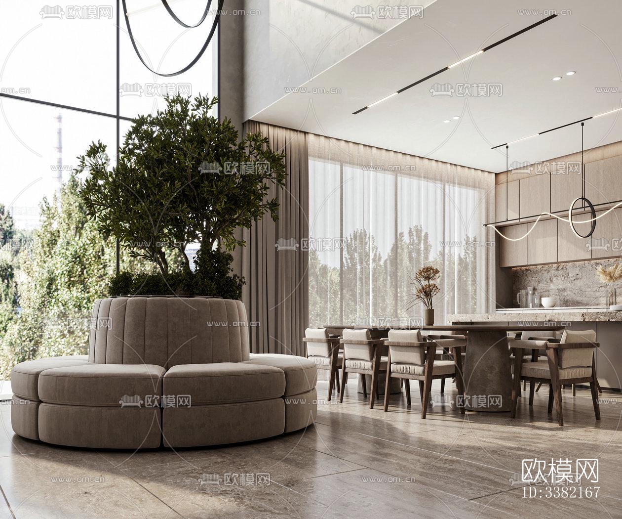 现代别墅效果图下载（渲染图16）