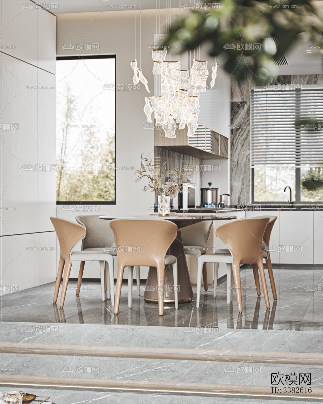 现代别墅效果图下载（渲染图2）