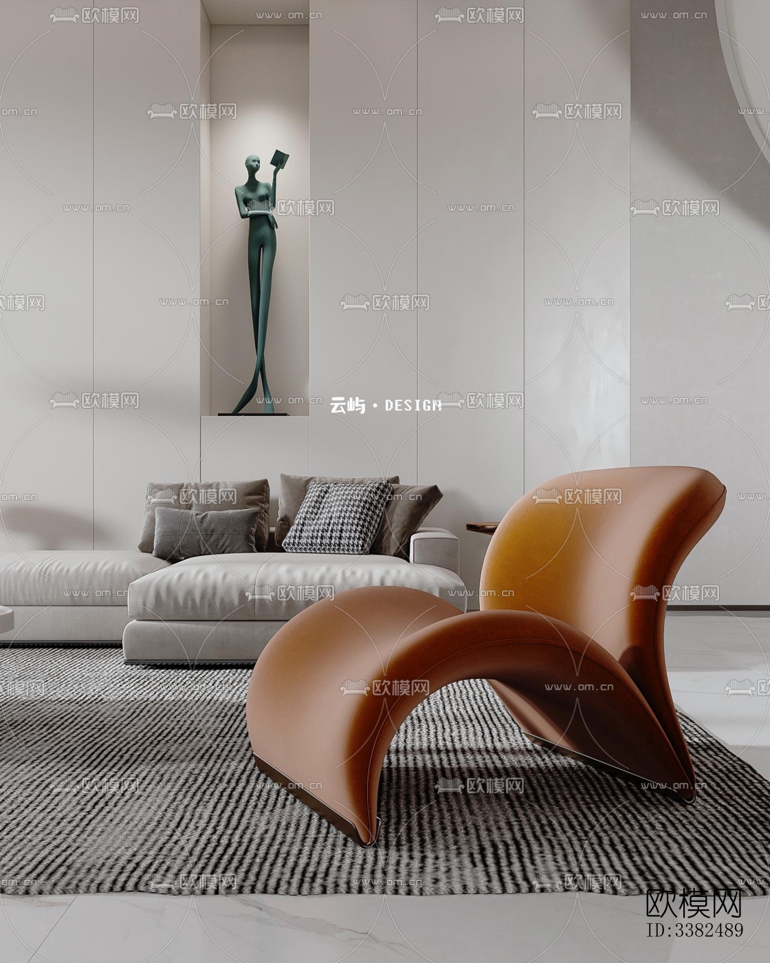 现代别墅效果图下载（渲染图2）