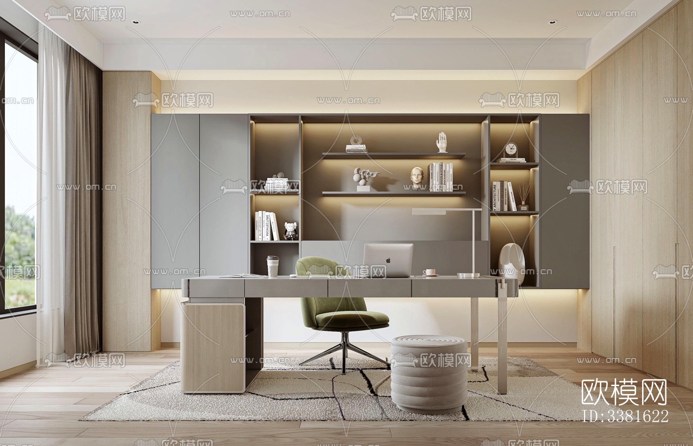 现代别墅效果图下载（渲染图14）