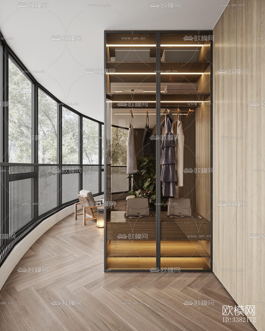 现代别墅效果图下载（渲染图16）