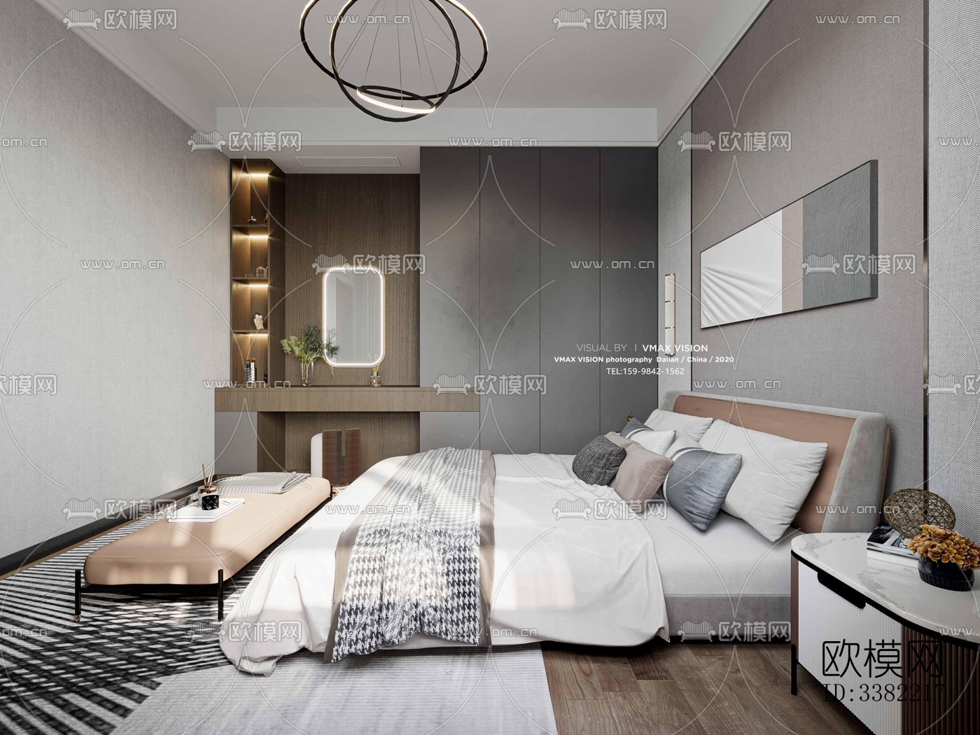 现代别墅效果图下载（渲染图7）