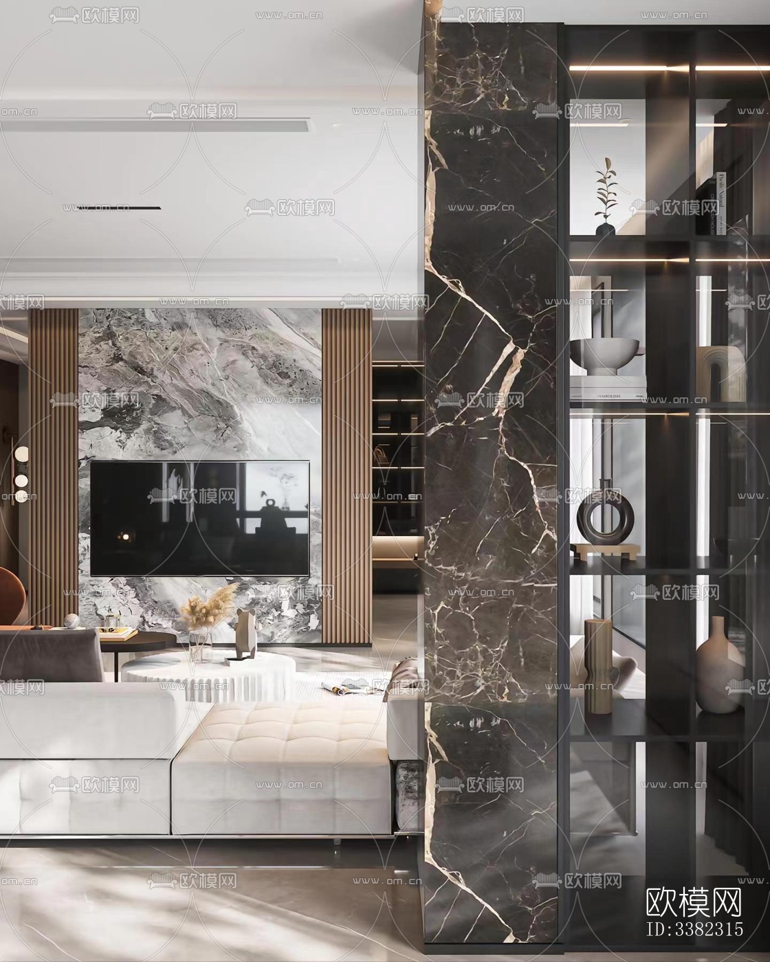 现代别墅效果图下载（渲染图7）