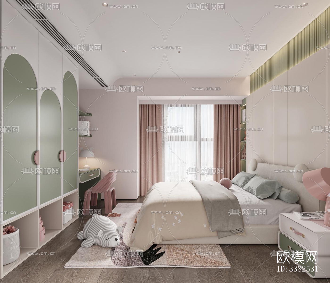 现代别墅效果图下载（渲染图6）