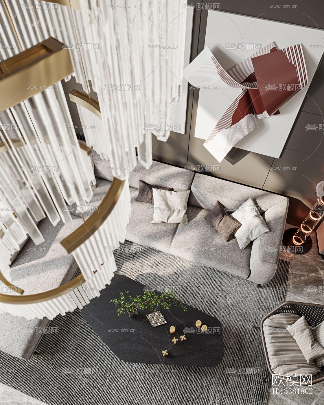 现代别墅效果图下载（渲染图1）