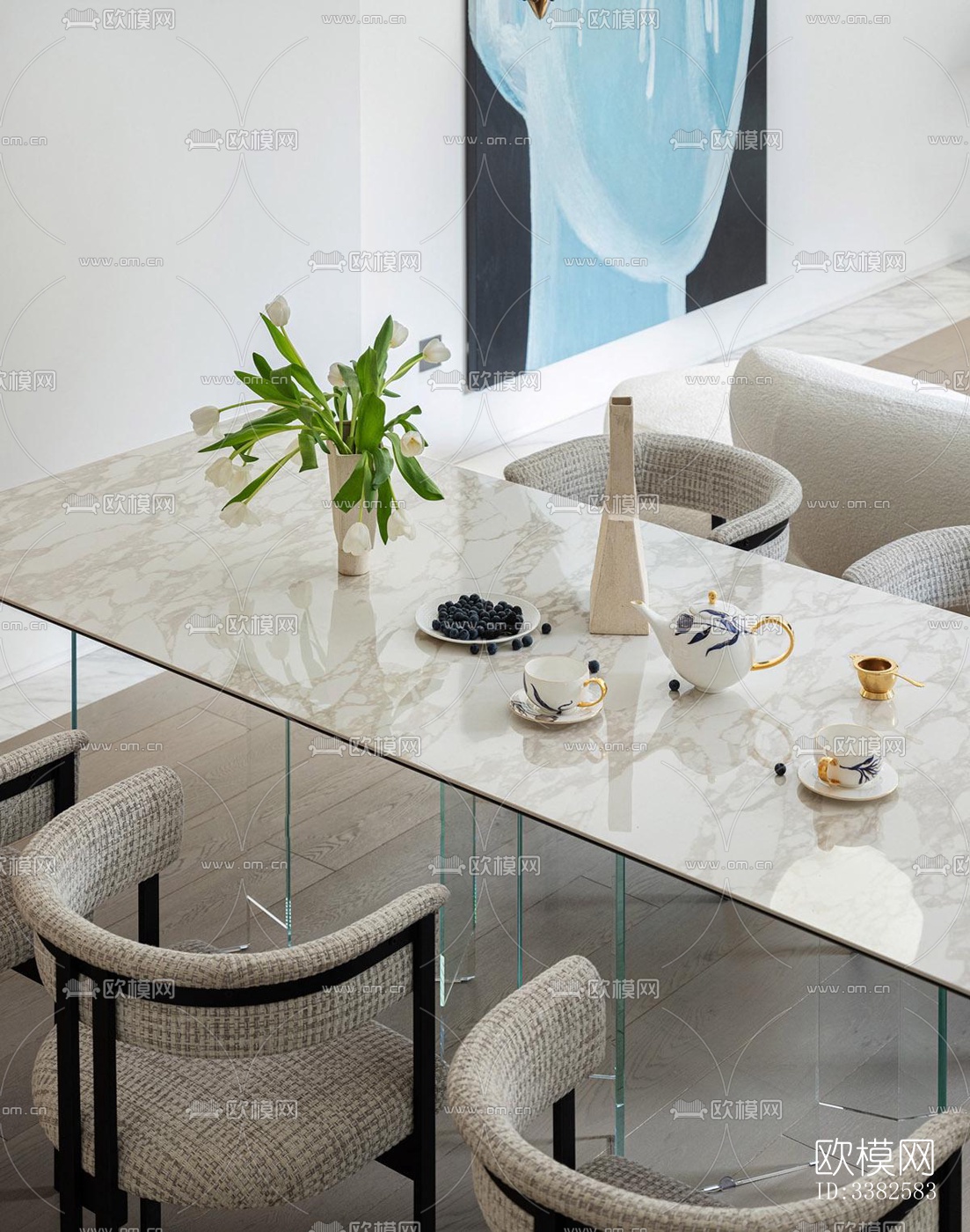 现代别墅效果图下载（渲染图11）