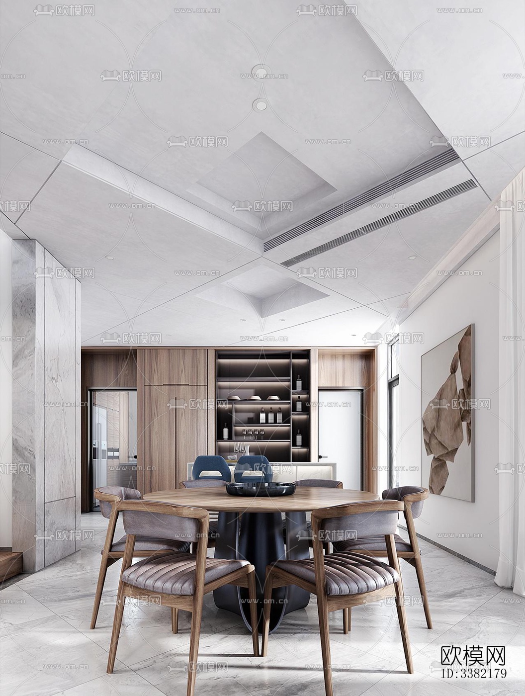 现代别墅效果图下载（渲染图8）