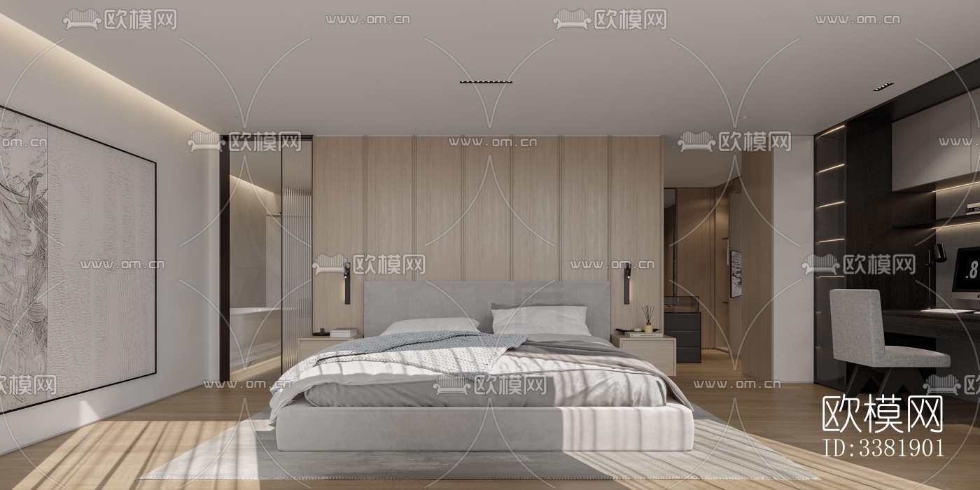 现代别墅效果图下载（渲染图5）