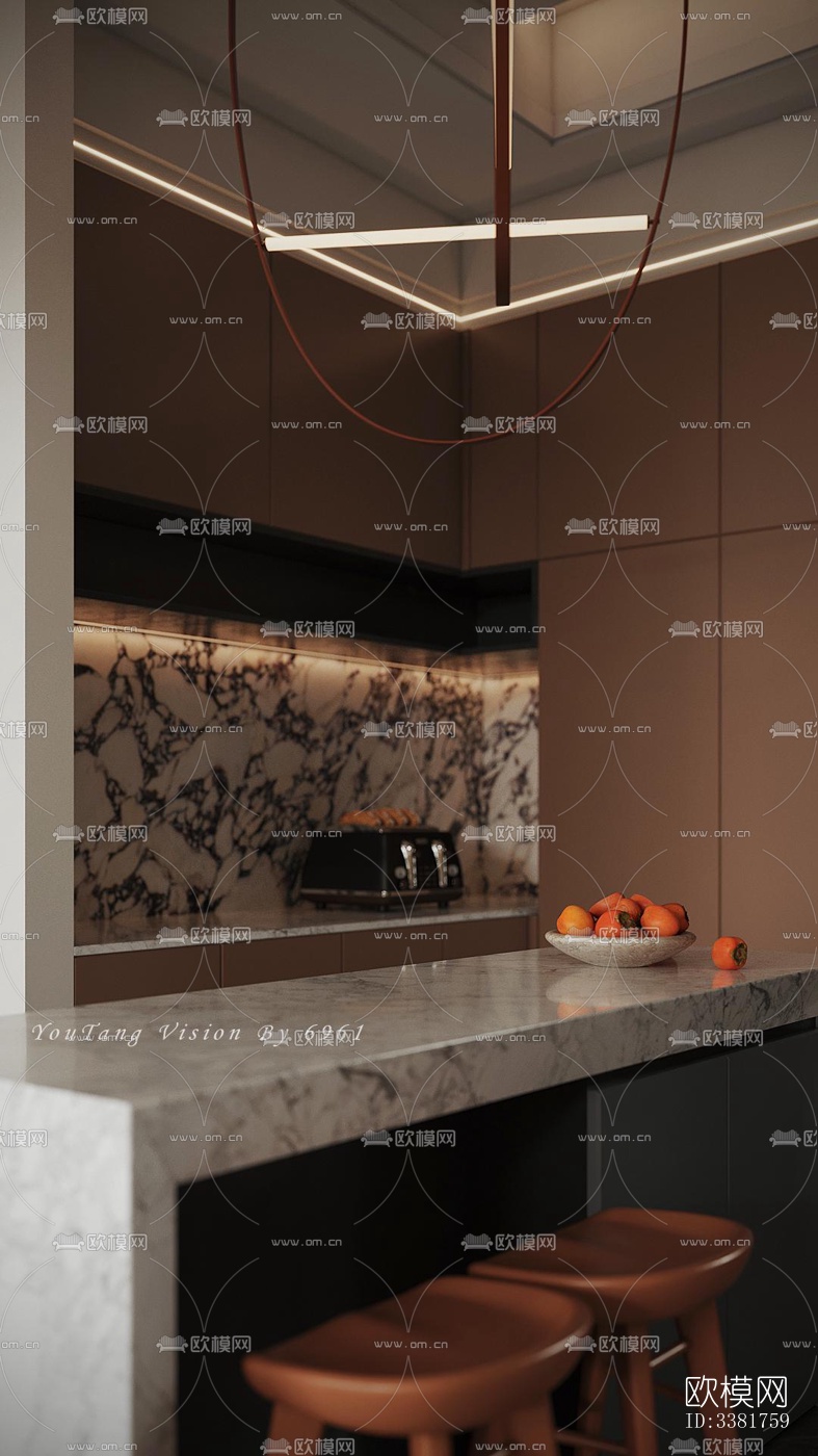 现代别墅效果图下载（渲染图2）