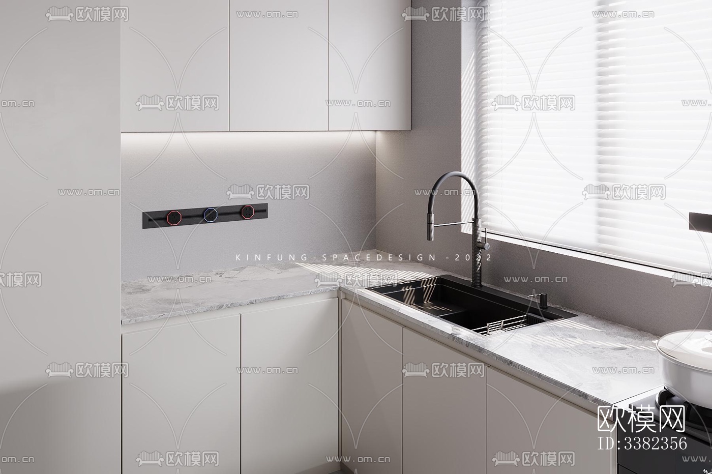 现代别墅效果图下载（渲染图2）