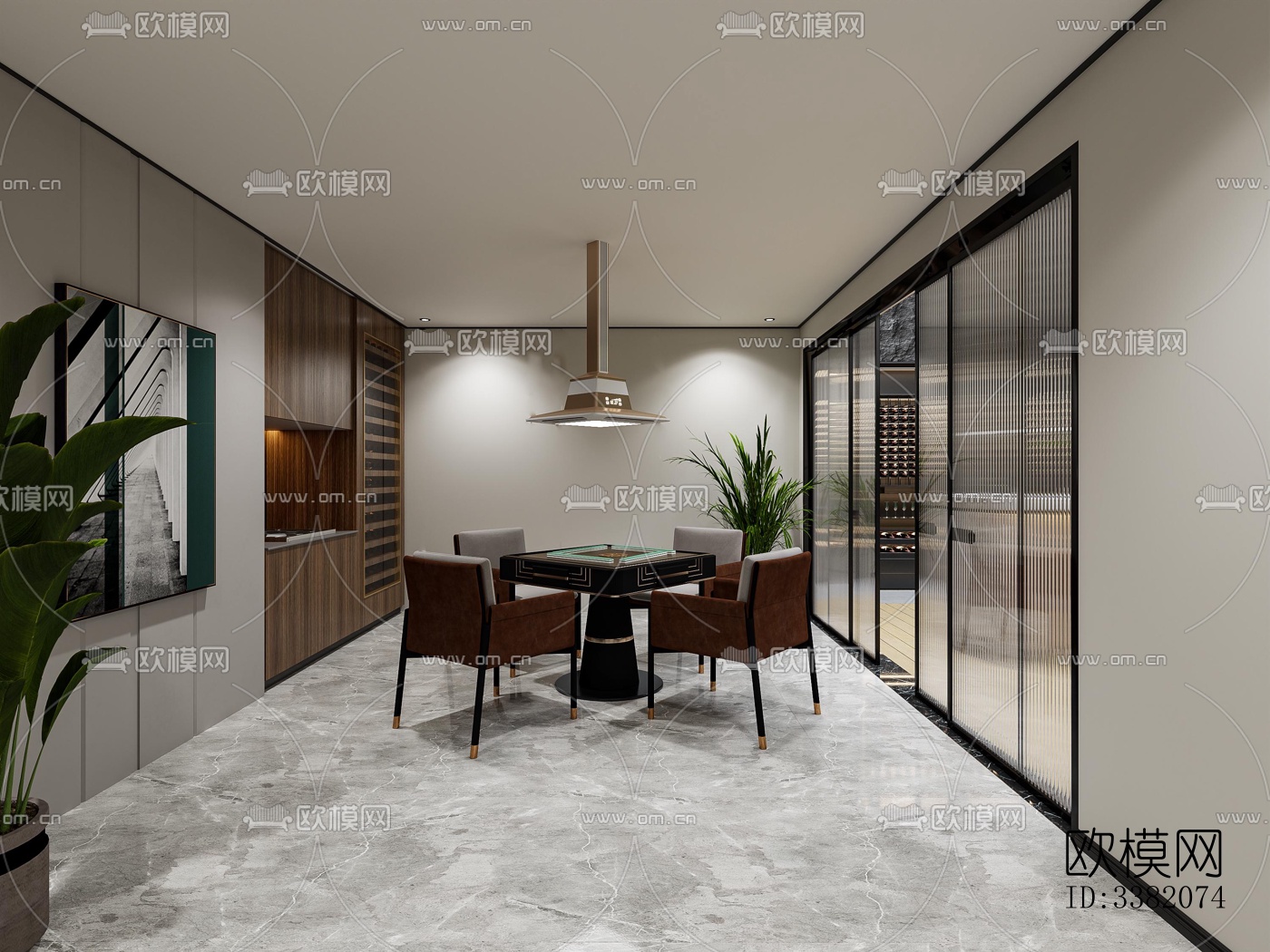 现代别墅效果图下载（渲染图2）