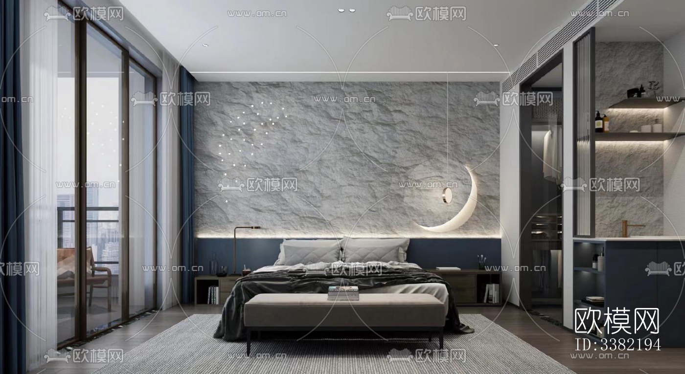 现代别墅效果图下载（渲染图6）