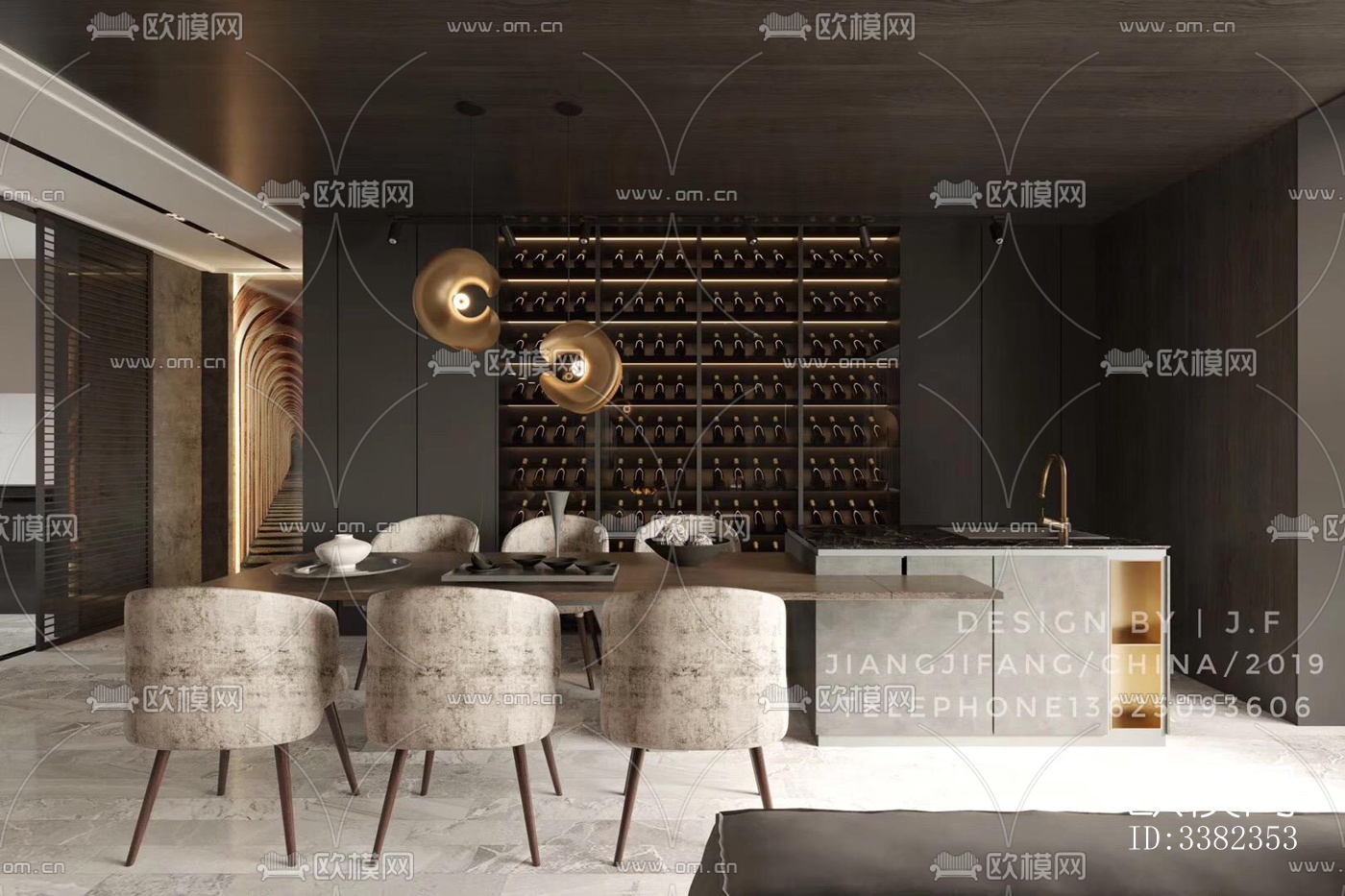 现代别墅效果图下载（渲染图4）