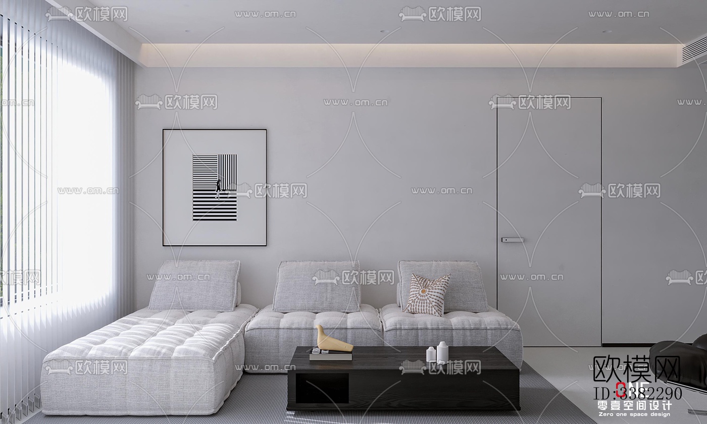 现代别墅效果图下载（渲染图11）