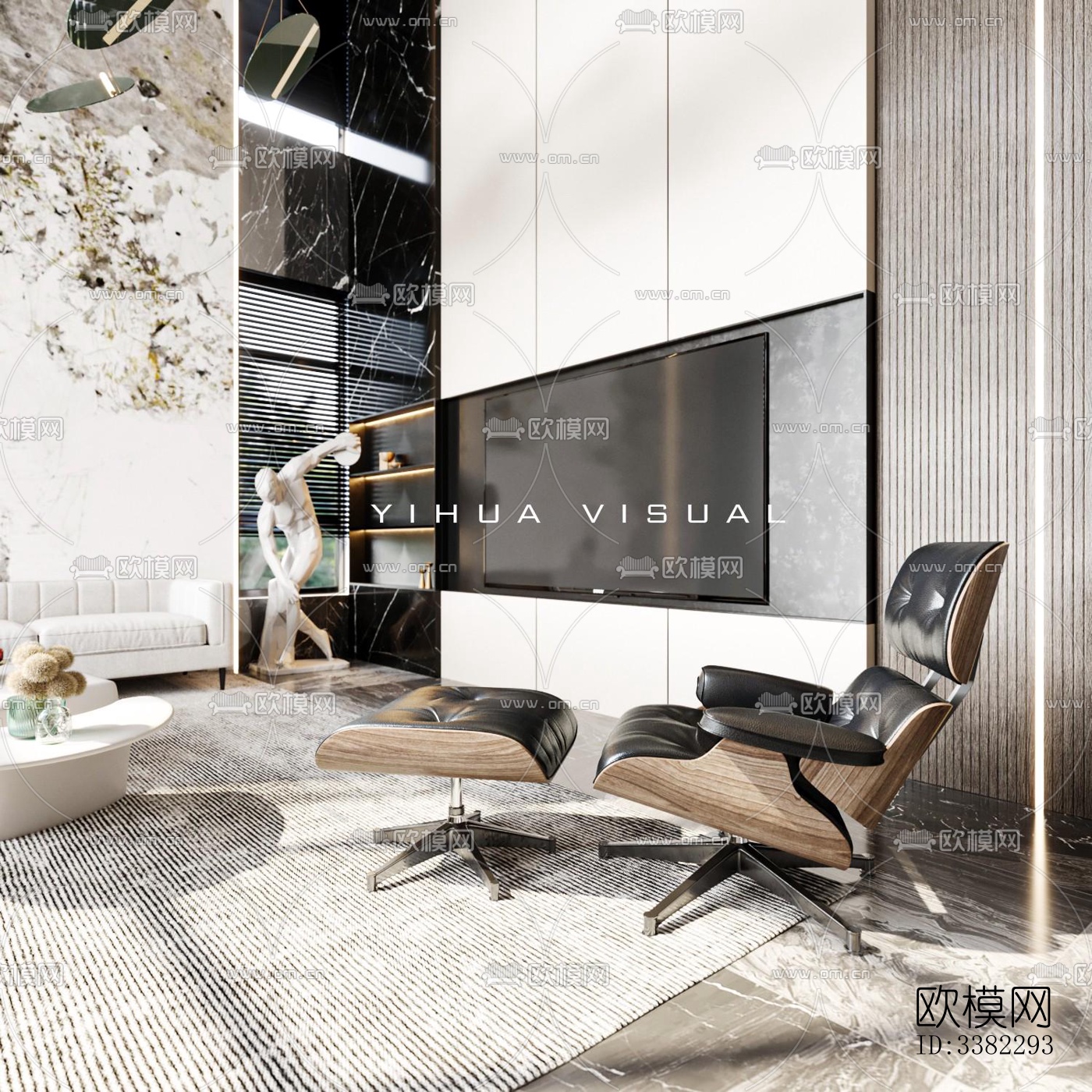 现代别墅效果图下载（渲染图13）