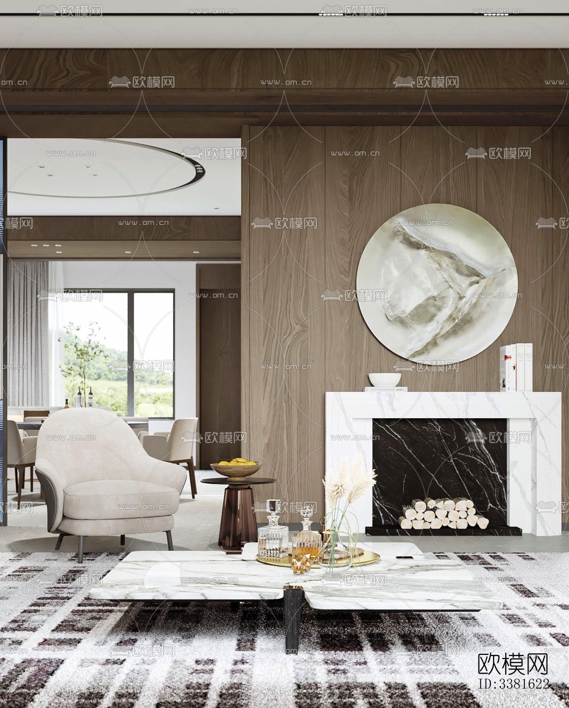 现代别墅效果图下载（渲染图1）