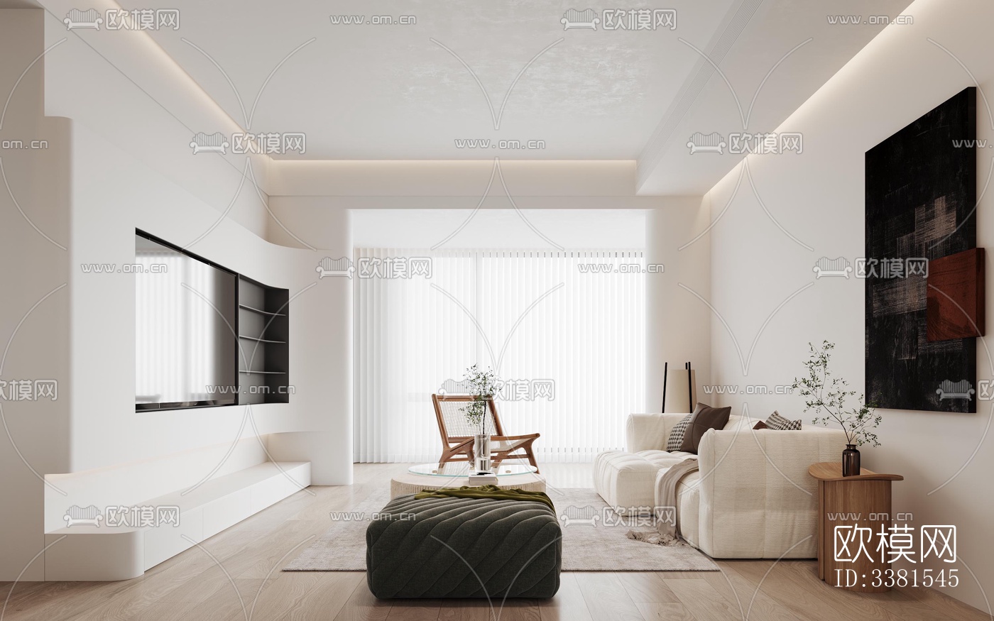 现代别墅效果图下载（渲染图6）