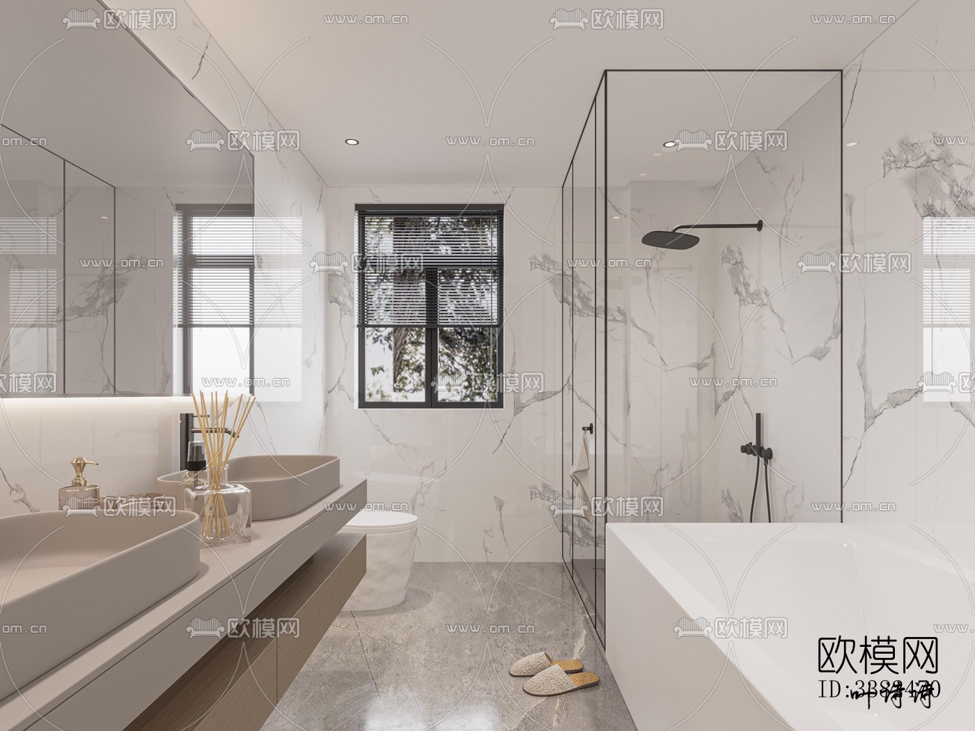 现代别墅效果图下载（渲染图10）