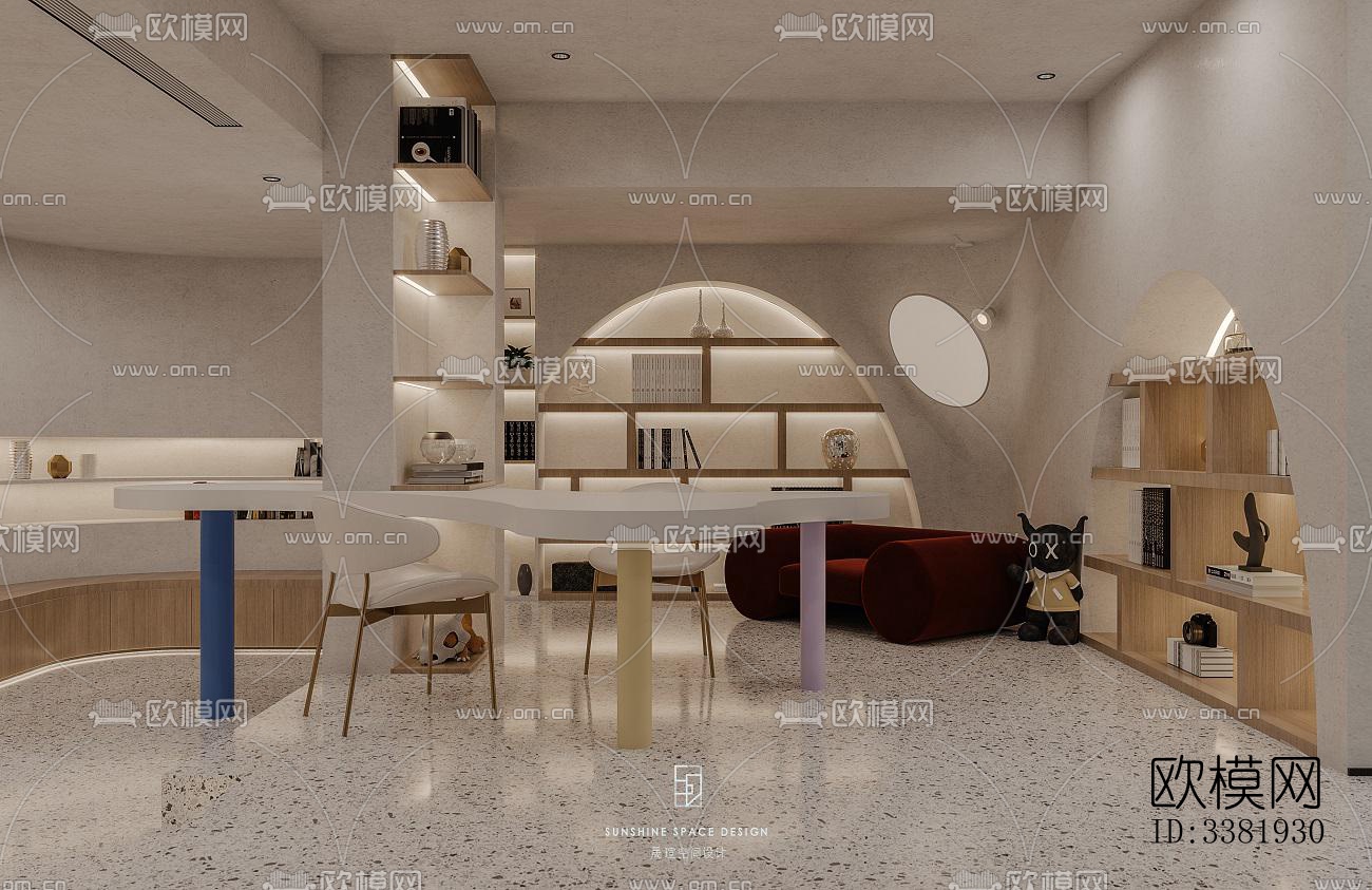 现代别墅效果图下载（渲染图13）