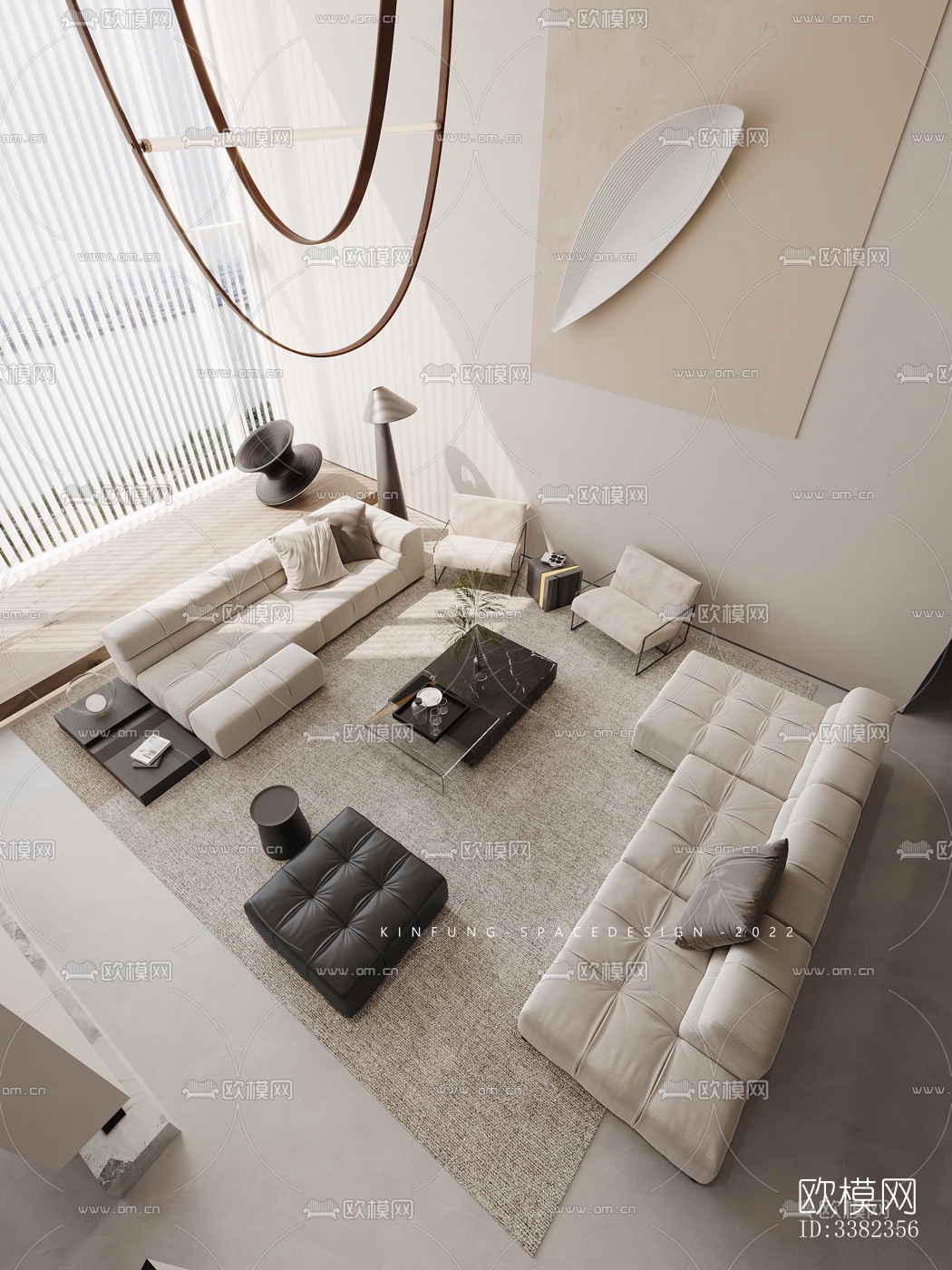 现代别墅效果图下载（渲染图14）