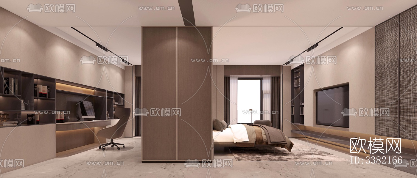 现代别墅效果图下载（渲染图18）