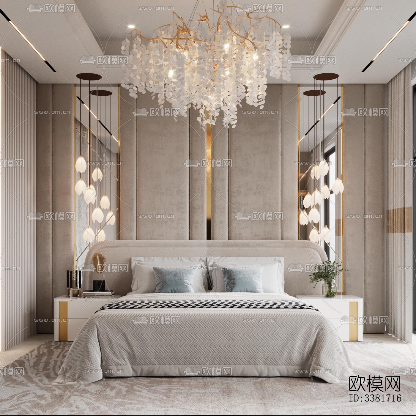 现代别墅效果图下载（渲染图1）