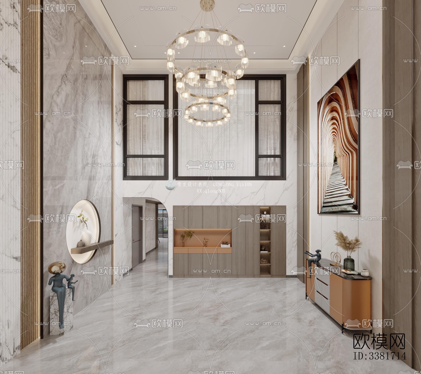 现代别墅效果图下载（渲染图8）