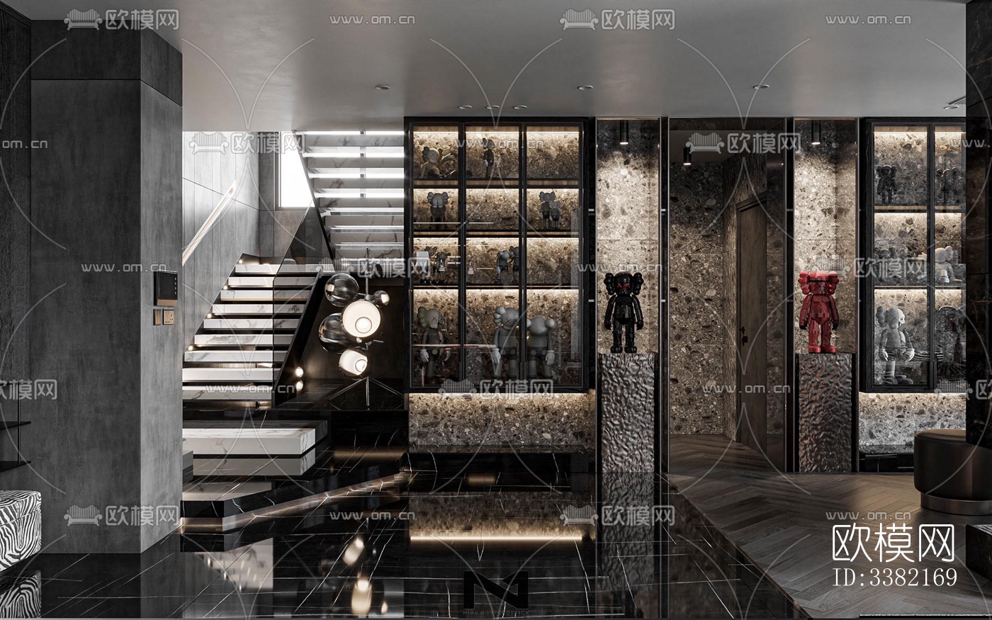 现代别墅效果图下载（渲染图5）