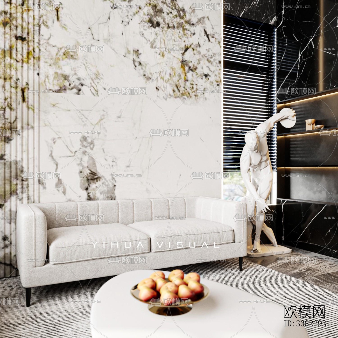 现代别墅效果图下载（渲染图12）