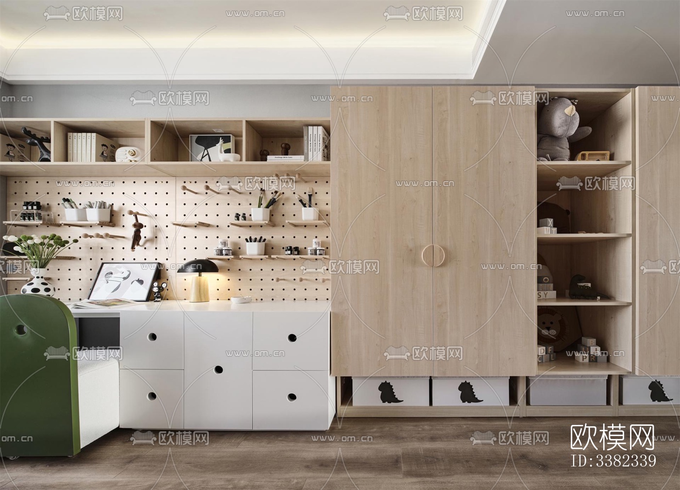 现代别墅效果图下载（渲染图3）