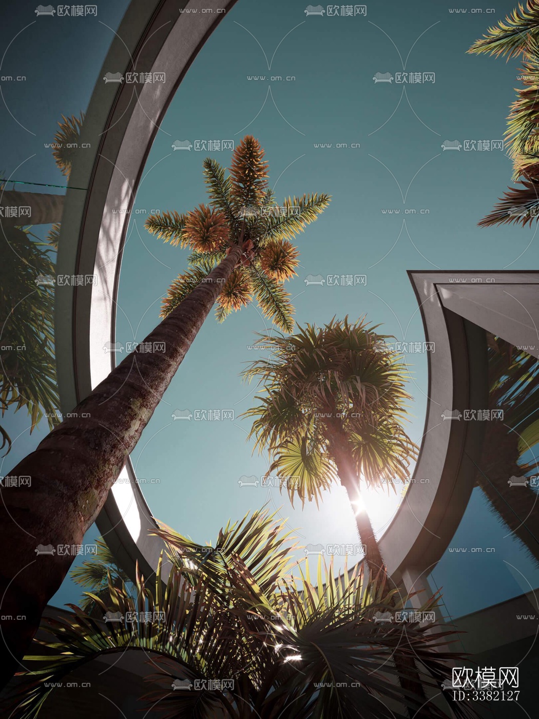 现代别墅效果图下载（渲染图4）