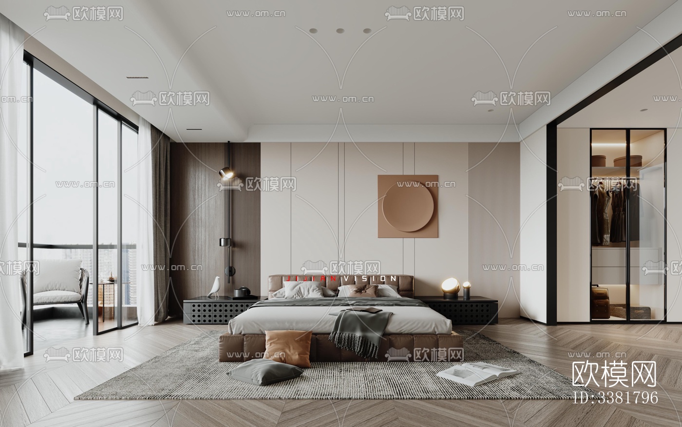 现代别墅效果图下载（渲染图4）