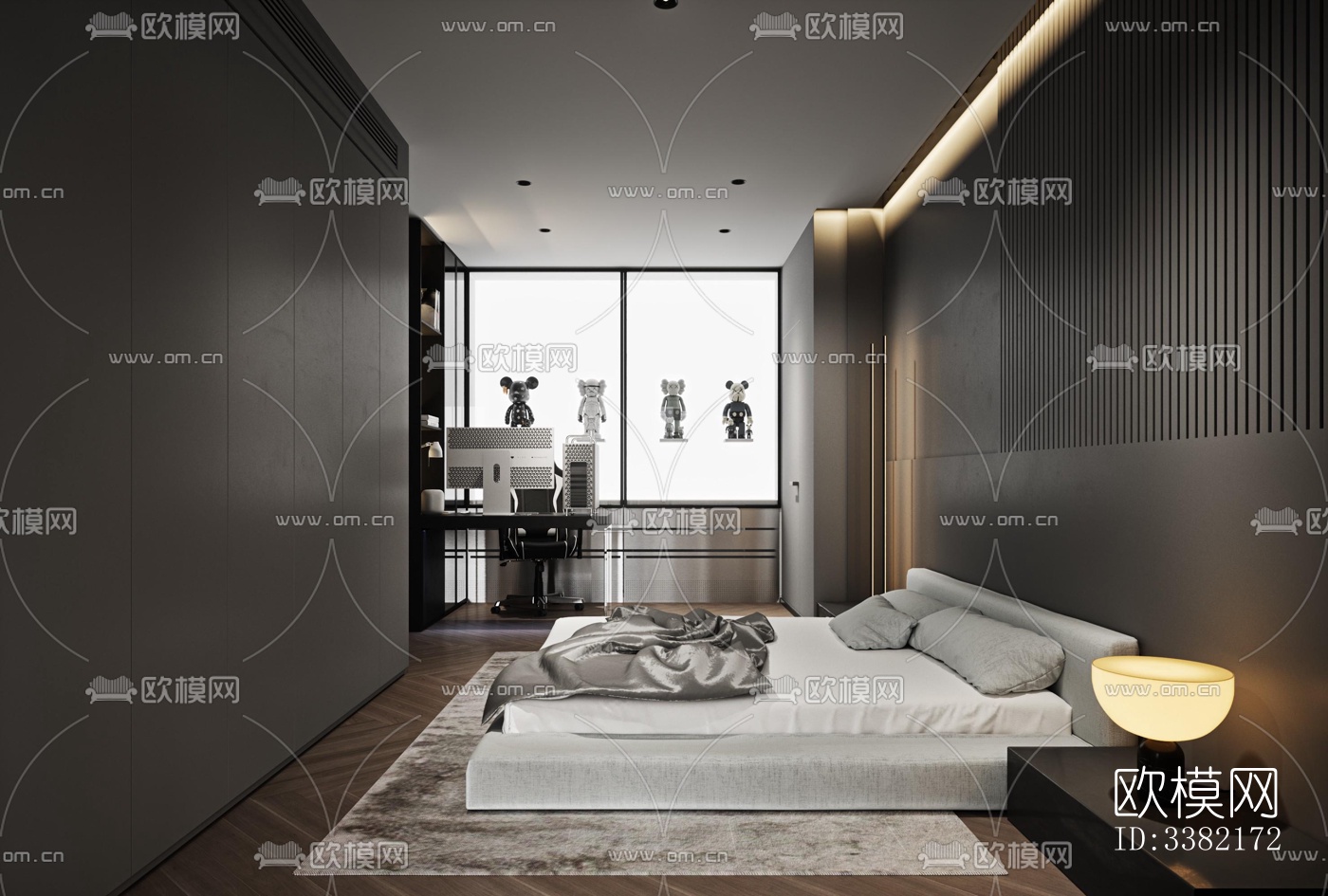 现代别墅效果图下载（渲染图4）