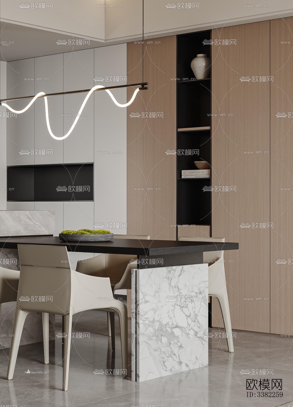 现代别墅效果图下载（渲染图7）