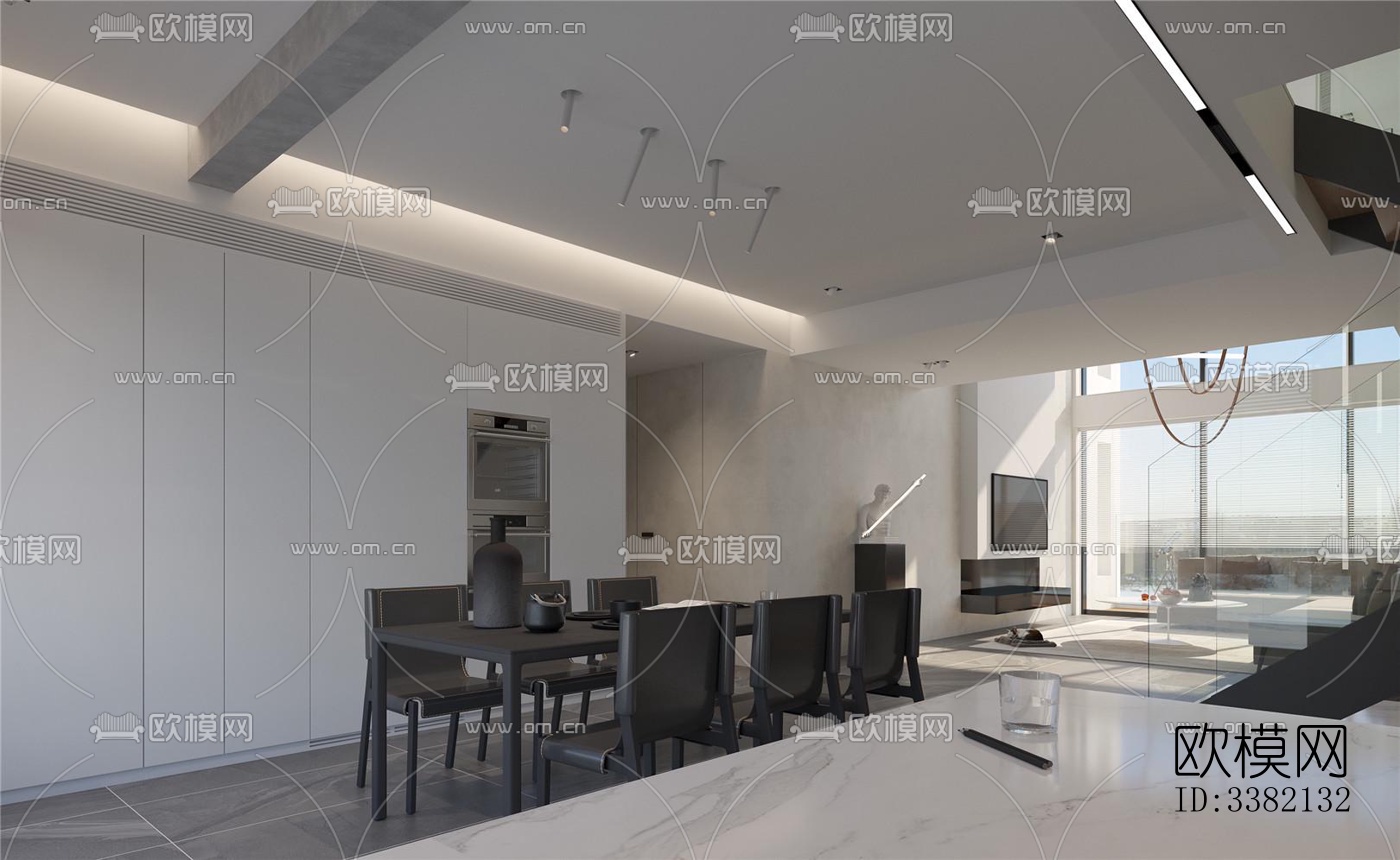 现代别墅效果图下载（渲染图5）