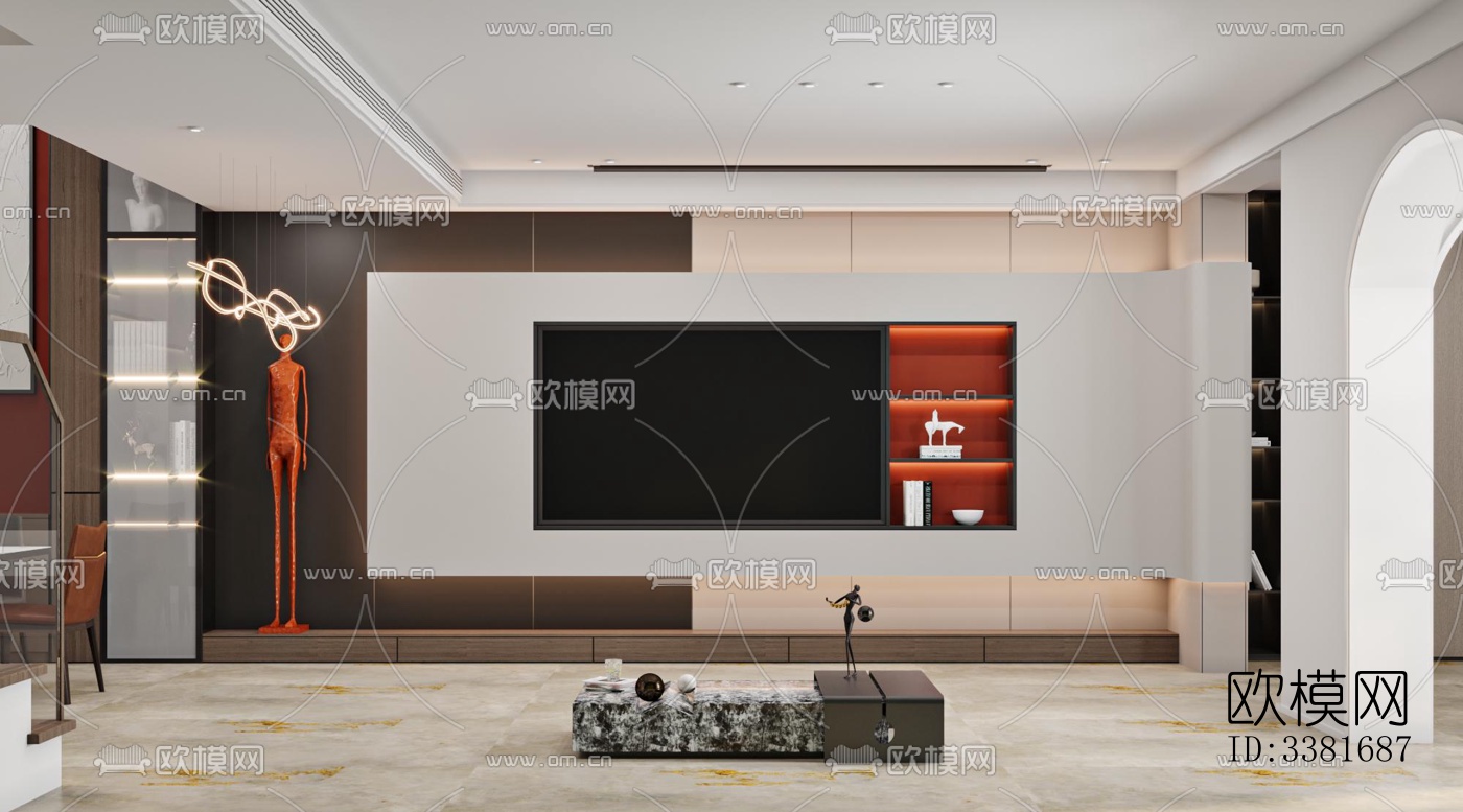 现代别墅效果图下载（渲染图6）